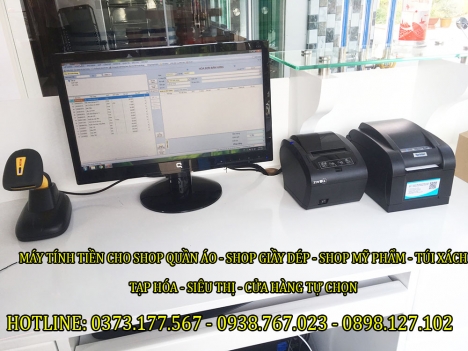 Bán tron bộ máy tính tiền cho Shop thời trang tại Thanh Xuân Hà Nội