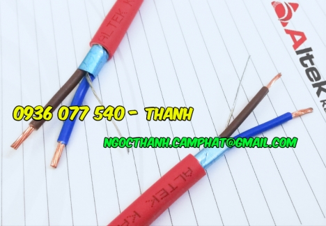 Cáp chống cháy Altek Kabel 2X1.0 mm2