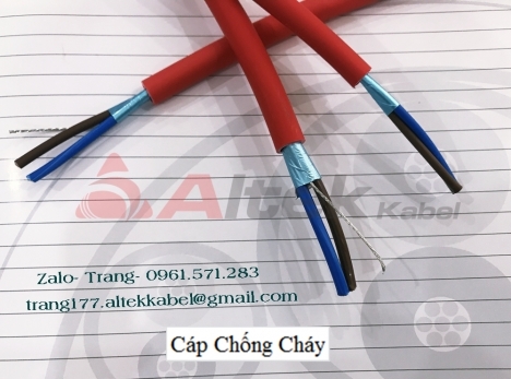 CÁP CHỐNG CHÁY 2x1.5mm2 thương hiệu Altek Kabel