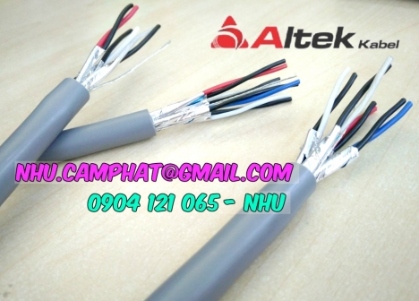 Phân phối cáp tín hiệu xoắn awg hiệu altek kabel