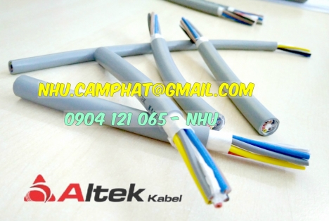 Sản phẩm cáp điều khiển nhiều lõi altek kabel