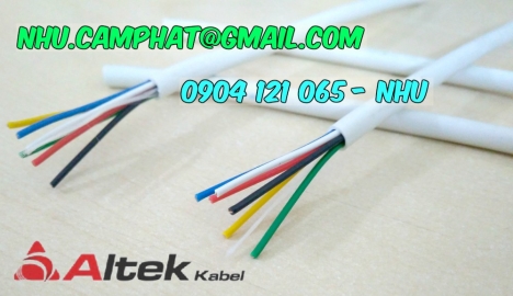 Chuyên cung cấp cáp báo cháy hiệu altek kabbel