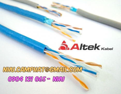 Phân phối cáp mạng utp - ftp hiệu altek kabel