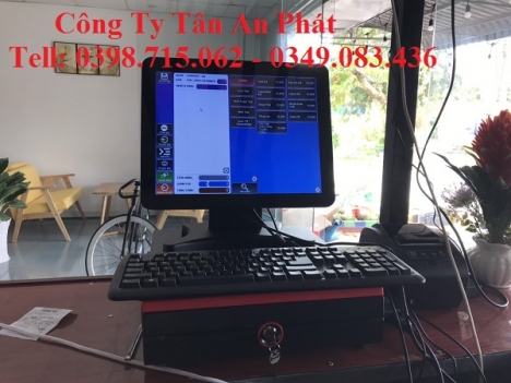  Bán máy tính tiền cảm ứng giá rẻ cho quán Cafe, quán Sinh Tố tại Rạch Gía 