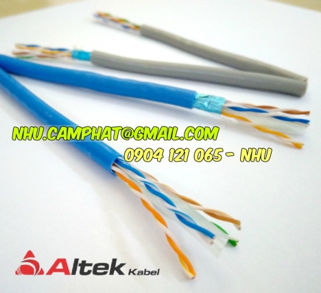 Phân phối cáp mạng utp - ftp hiệu altek kabel