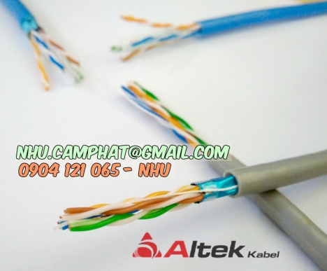 Phân phối cáp mạng utp - ftp hiệu altek kabel