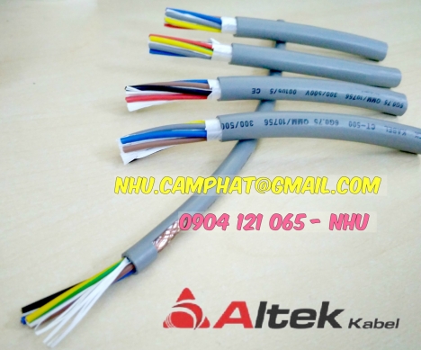 Cáp điều khiển altek kabel quy cách đa dạng hàng sẵn kho
