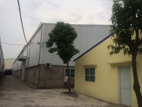 Cho thuê nhà xưởng tại KCN Nguyên Khê Hà Nội 2510m (Có ảnh thật)