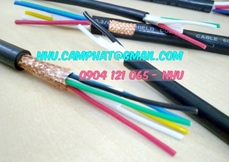 Cáp điều khiển sangjin vỏ bọc màu đen hàng sẵn kho