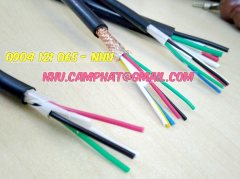 Cáp điều khiển sangjin vỏ bọc màu đen hàng sẵn kho