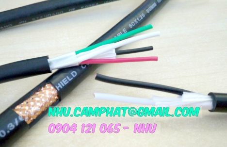 Cáp điều khiển sangjin vỏ bọc màu đen hàng sẵn kho