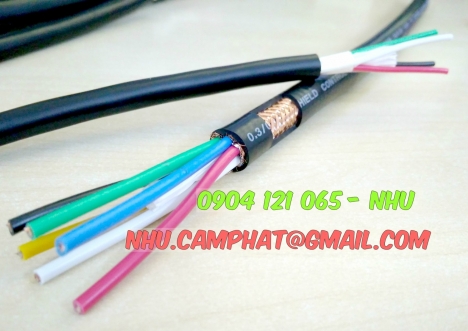 Cáp điều khiển sangjin vỏ bọc màu đen hàng sẵn kho