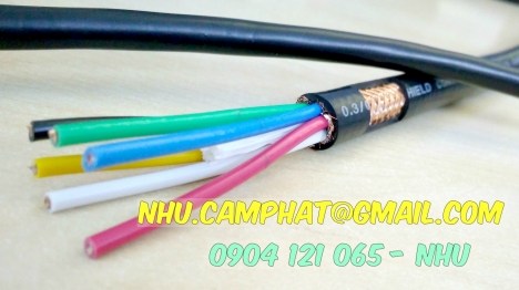 Cáp điều khiển sangjin vỏ bọc màu đen hàng sẵn kho