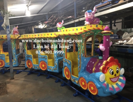 Đồ chơi trẻ em:Ô Tô Điện Đụng, Xe Lửa Con Ngưa Kéo, Xe Lửa Con Vịt...