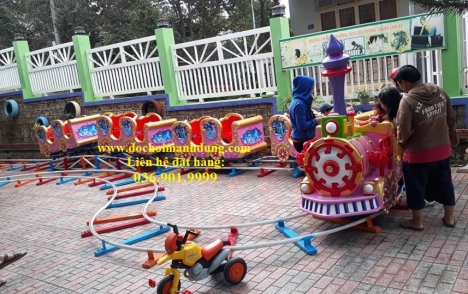 Đồ chơi trẻ em:Ô Tô Điện Đụng, Xe Lửa Con Ngưa Kéo, Xe Lửa Con Vịt...