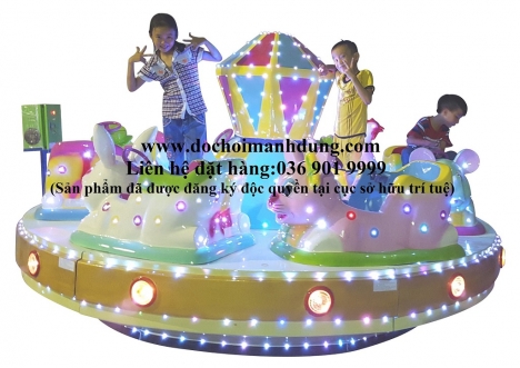 Đồ chơi trẻ em:Ô Tô Điện Đụng, Xe Lửa Con Ngưa Kéo, Xe Lửa Con Vịt...