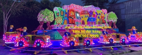 Đồ chơi trẻ em:Ô Tô Điện Đụng, Xe Lửa Con Ngưa Kéo, Xe Lửa Con Vịt...