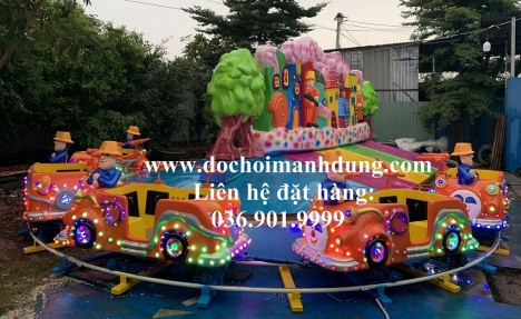 Đồ chơi trẻ em:Ô Tô Điện Đụng, Xe Lửa Con Ngưa Kéo, Xe Lửa Con Vịt...