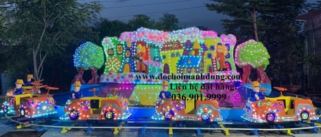 Đồ chơi trẻ em:Ô Tô Điện Đụng, Xe Lửa Con Ngưa Kéo, Xe Lửa Con Vịt...