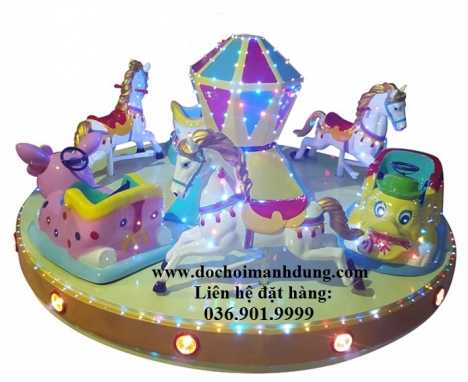 Đồ chơi trẻ em:Ô Tô Điện Đụng, Xe Lửa Con Ngưa Kéo, Xe Lửa Con Vịt...