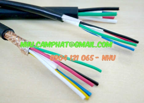 Cáp điều khiển sangjin nhiều lõi tiêu chuẩn hàn quốc