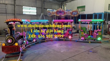 Đồ chơi trẻ em:Ô Tô Điện Đụng, Xe Lửa Con Ngưa Kéo, Xe Lửa Con Vịt...