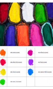 bột màu cho phân bón - màu tan trong nước