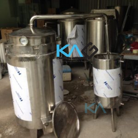 Hệ thống Chưng cất Tinh Dầu bằng hơi nước - Đơn giản - Tiện dụng - Bảo hành 12T