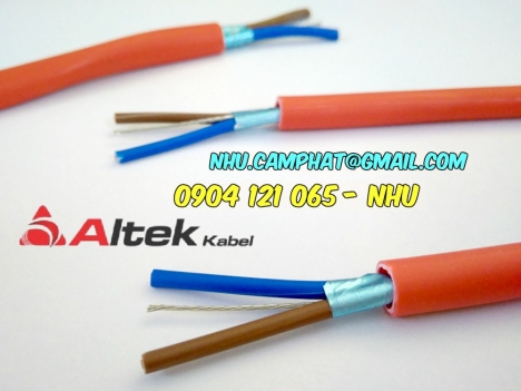 Cáp chống cháy, kháng cháy altek nhập khẩu
