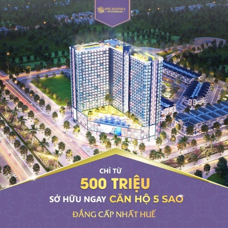 đừng vội lướt qua cơ hội làm giàu từ căn hộ apec mandala wyndham huế.