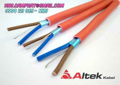 Cáp chống cháy, kháng cháy altek nhập khẩu