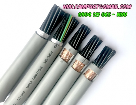 Cáp điều khiển ko lưới và có lưới chống nhiễu altek