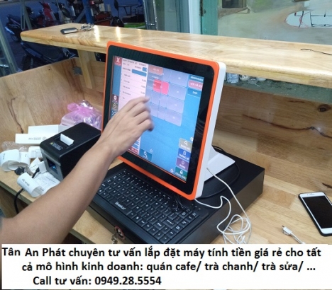 Full bộ máy tính tiền cho quán cafe/ quán ăn/ nhà hàng/ bida - bán giá_thanh_lý