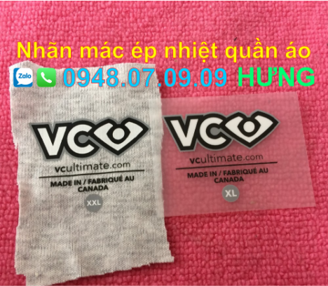 Công nghệ in nhãn ép nhiệt trên quần áo là gì?