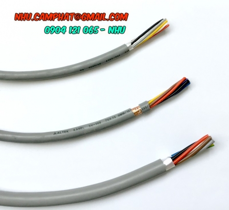 Cáp điều khiển ko lưới và có lưới chống nhiễu altek
