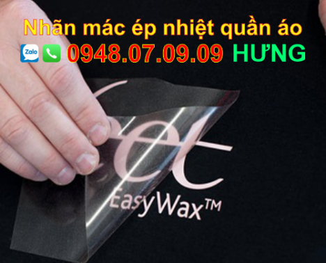 Công nghệ in nhãn ép nhiệt trên quần áo là gì?