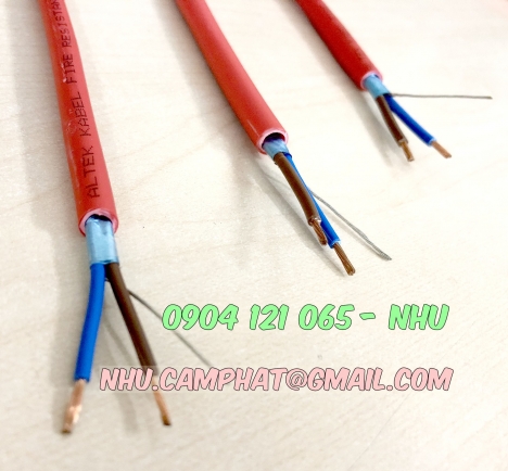 Cáp altek chống cháy hàng nhập khẩu chất lượng cao