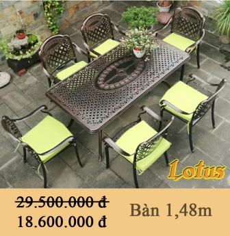 Bàn ghế sân vườn biệt thự