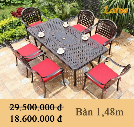 Bàn ghế sân vườn biệt thự