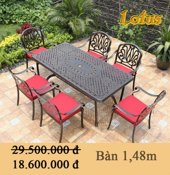 Bàn ghế sân vườn biệt thự