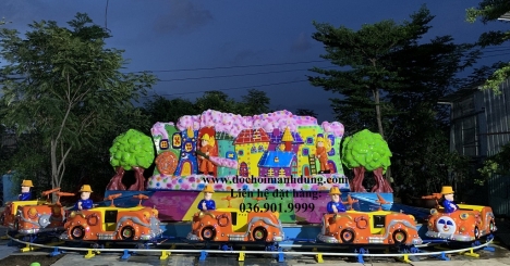 Ô Tô Điện, Xe Lửa Điện ,Tàu Bay Phi Cơ Bay ,Bập Bênh , Thú Đu Quay ,Đu Quay Xoay,..1