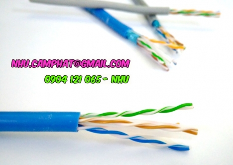 Cáp mạng utp , ftp hàng nhập khẩu chất lượng cao