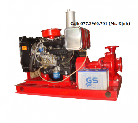 Máy Bơm Trục Rời DIEZEL CA50-250A 30HP