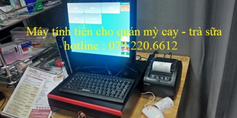 Máy tính tiền cảm ứng cho quán ăn, nhà hàng tại Kiên Lương, Kiên Giang