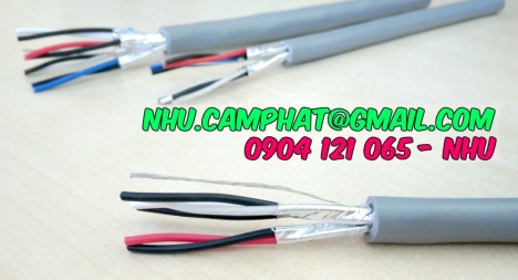 Cáp vặn xoắn theo cặp chống nhiễu nhập khẩu nước ngoài