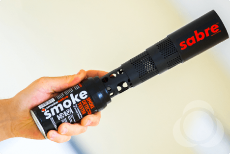 Chai tạo khói Smoke Sabre (bình thử đầu báo khói)