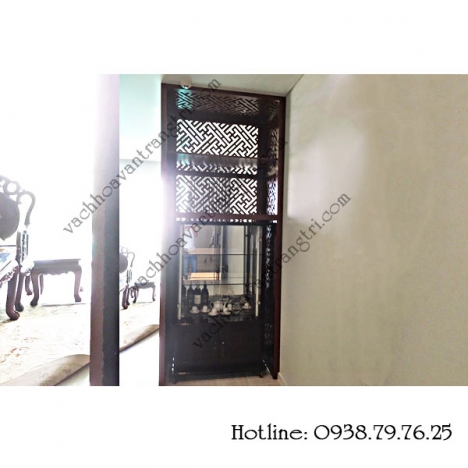 Bán vách ngăn hoa văn trang trí bằng gỗ tại Sài Gòn