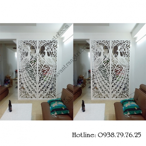 Bán vách ngăn hoa văn trang trí bằng gỗ tại Sài Gòn