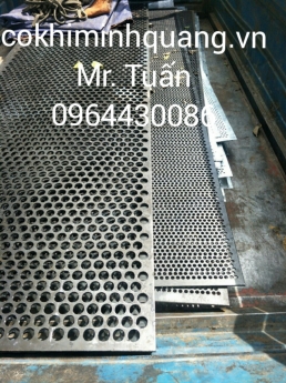 sản xuất gia công tấm thép đột lỗ giá rẻ tại Hà Nội
