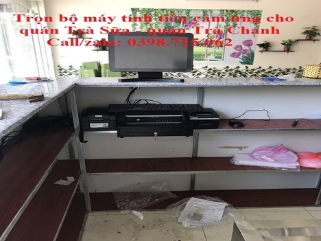 Chuyên bán máy tính tiền cảm ứng giá rẻ cho Quán Trà Sữa, Quán Trà Chanh 